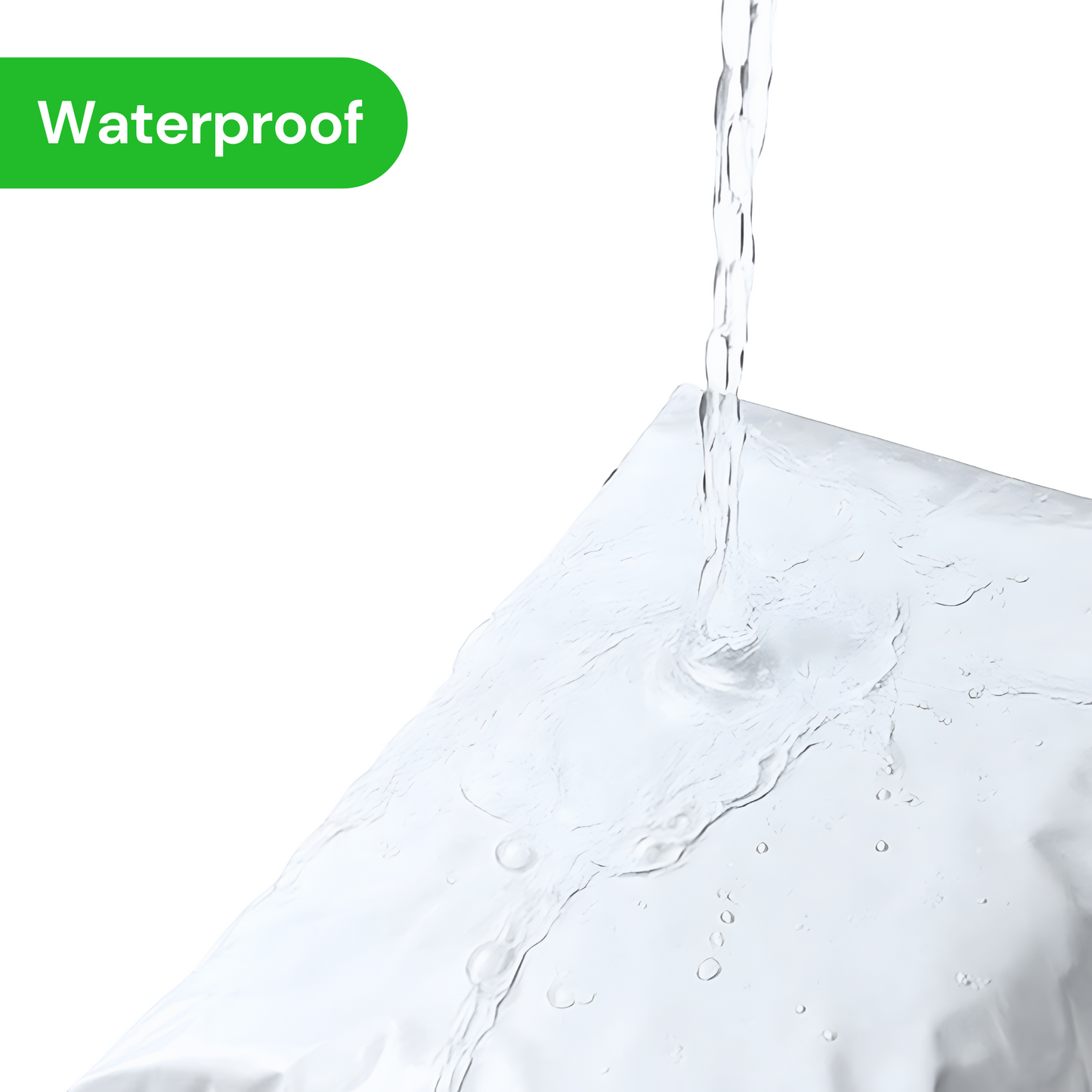 Glossy White Poly Mailer